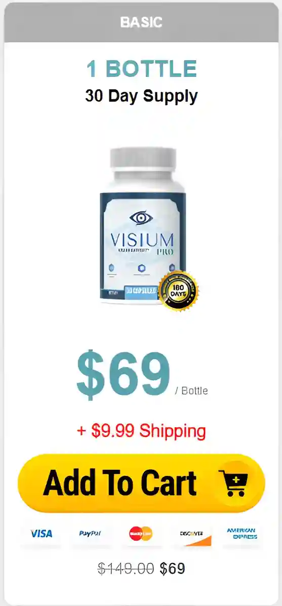 Visium Pro one bottle